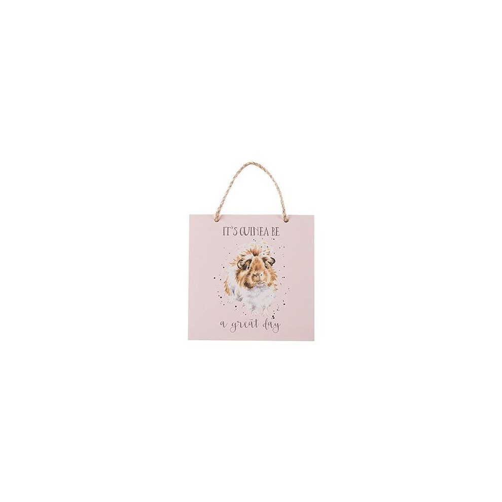 Wrendale Designs - 'Guinea Be A Great Day' Wooden Plaque