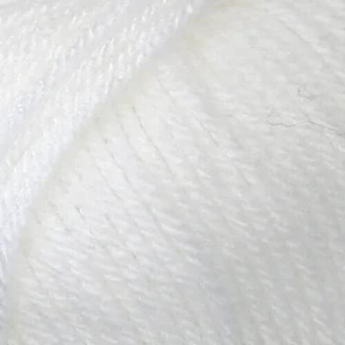 Pack of 5 x 100g Balls Chunky Wool - White 2