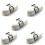 Pack of 5 x 100g Balls Chunky Wool - White 1
