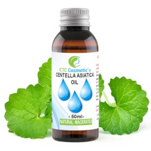 Centella Asiatica oil 50 ml - Known also as Gotu kola oil, acts as an anti-aging, toning, firming, conditioning and restorative agent, has collagen