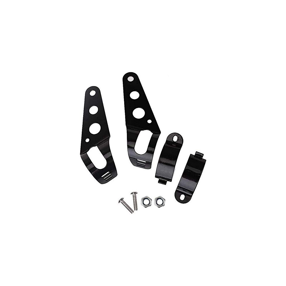 Motorcycle Headlight Bracket, Motorcycle Universal 33Mm?45Mm Headlight Mount Bracket Fork Headlamp Holder Headlight Mount Bracket 718115175758