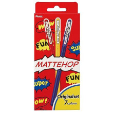 Pentel Mattehop 1.0mm geelikyn   rulla 7kpl lompakko - alkuper   iset v   rit