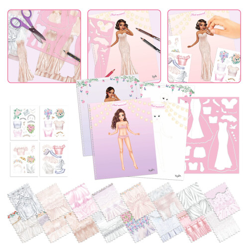 Create your - Wedding Special TOPModel Colouring Book - (0412393) 1