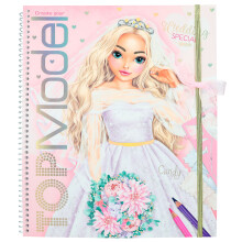 Create your - Wedding Special TOPModel Colouring Book - (0412393)