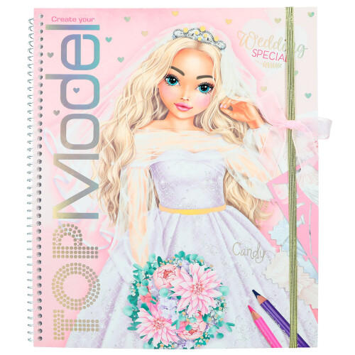 Create your - Wedding Special TOPModel Colouring Book - (0412393)