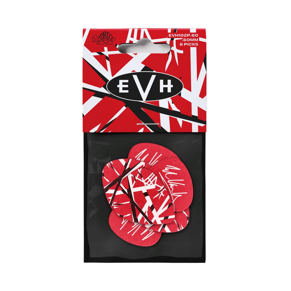 Dunlop Evh102p060 Frankenstein Evh Guitar Picks 0.6 Mm Pack Of 6