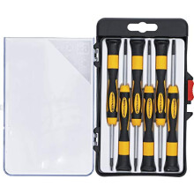 BGS Diy 35808 | Precision Screwdriver Set | T-Star (for Torx) | 6 pcs.