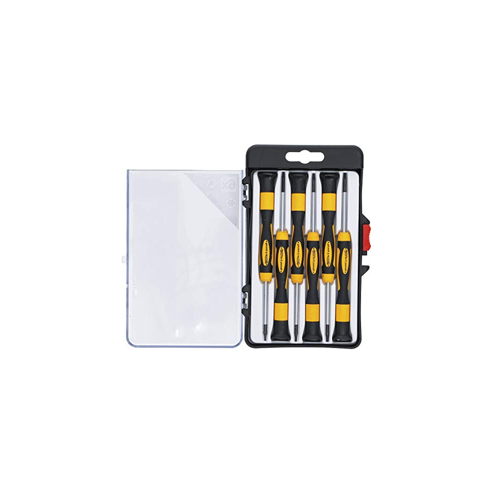 Bgs Diy 35808 | Precision Screwdriver Set | T-Star (For Torx) | 6 Pcs. 4048769040321
