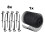 Gutter Guard Leaf Protection Mat 6 m Including Brackets Guttering Guard Brush Leaf Guard Leaf Protection Guard 2