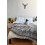 100% Cotton Bohemian Throw | King Size Bedspread | Sofa Throw | Bed Throw | Reversible Boho Throw Blanket | Elephant Pattern Grey Throw | Soft Blanket 3