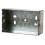 Pack of 10 Double Metal Back Box 35mm Deep Socket Switch Backbox 4