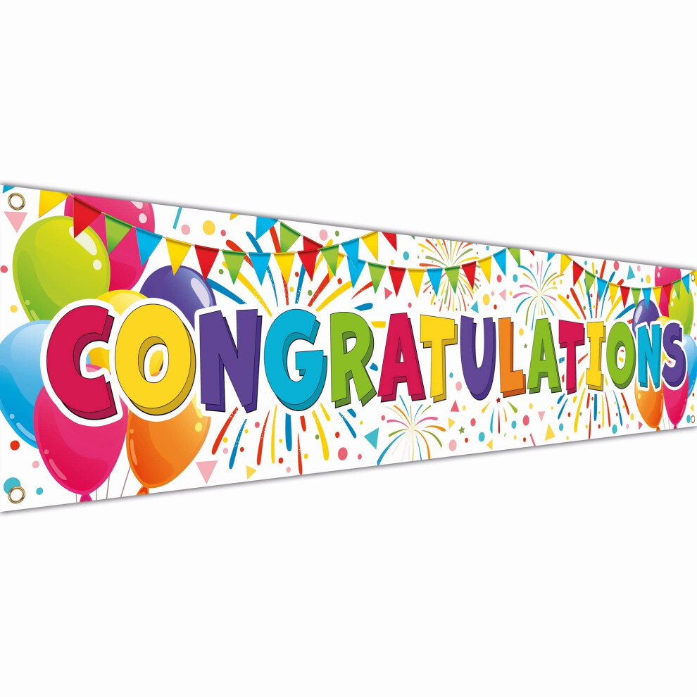 KatchOn, Felt We Are So Proud Of You Banner - 8 Feet, No DIY | Congratulations Banner 2025, Graduation Decorations 2025 | We Are So Proud Of You Sign For Air - View #13