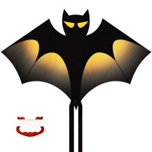 Delta Kites for Children, Kites for Adults Beach Camp Trip Outdoor Games, Huge Bat Kite for Beginners Easy to Fly, Great Kite Gift Pack with Kite