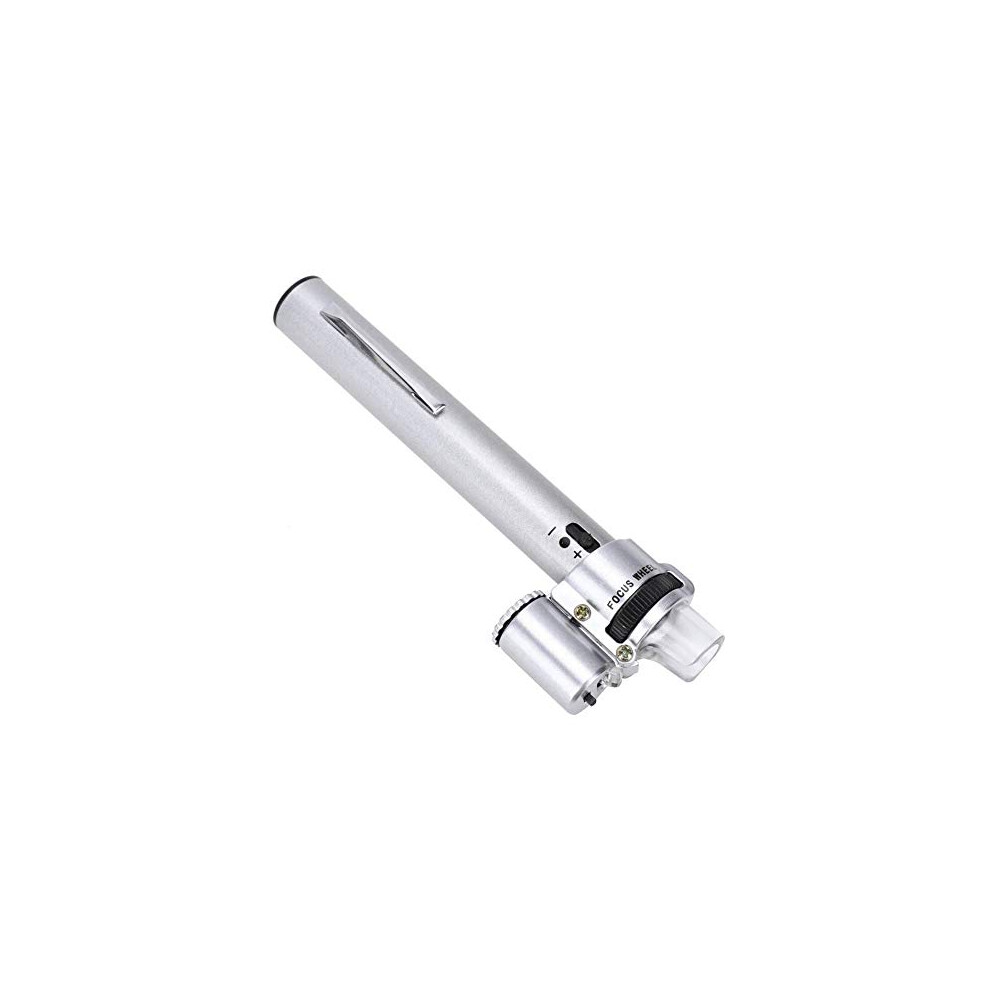 Photos - Other Office Equipment Adjustable Pen Miniature Magnifying Glass 100X Portable Handheld Magnifying Glass with Led Light for Observing Jewelry Coins