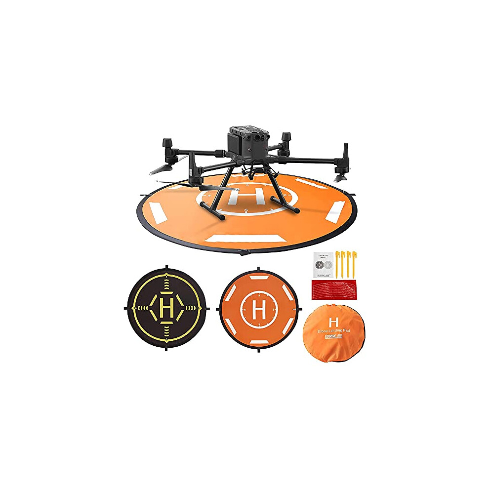 Drone Landing Pad Imperméable 55 Cm Pour Drones Hélicoptères Télécommandés