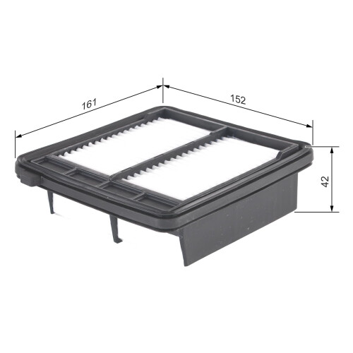 Bosch S0363 - Air Filter Car 1