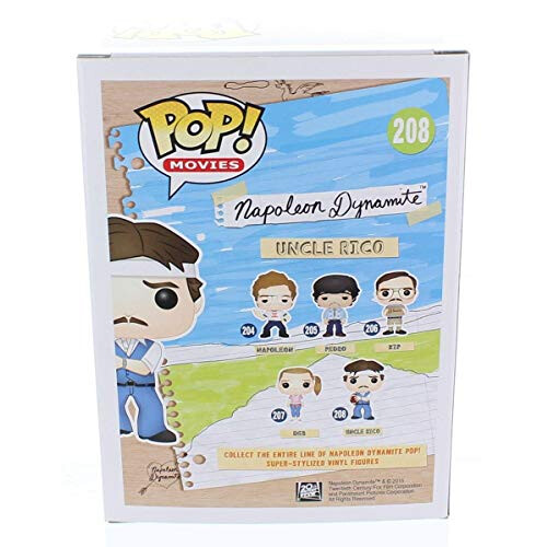 Funko Napoleon Dynamite 6308 "Pop Vinyl Uncle Rico" Figure 2