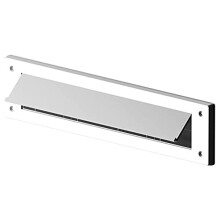 BH05982 StormSeal Letter Mail Box Brush Cover Draught Excluder with Flap for Internal or External Use, 343 x 80mm (13.1/2 inch x 3.1/8 inch) - White