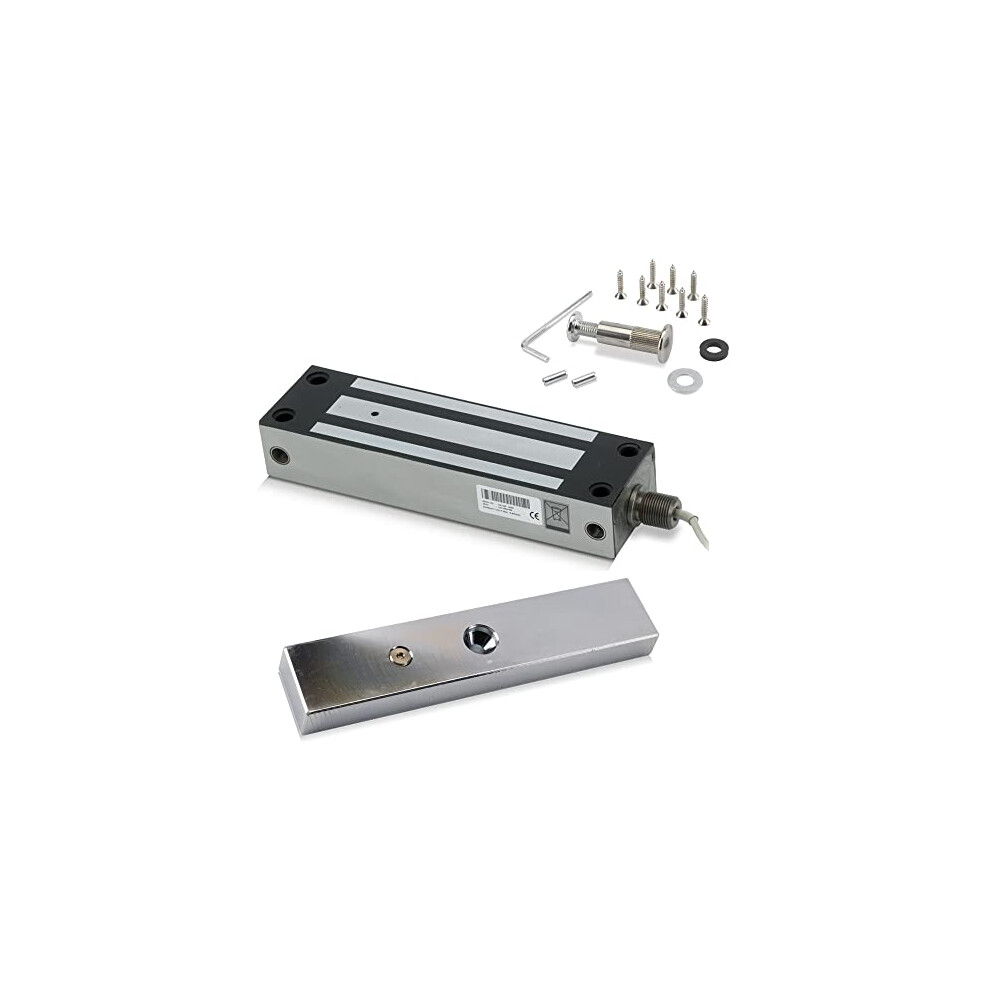Securemydoor Ip67 Weather Resistant External Magnetic Lock | Fail Safe Access Control Maglock | 800Lbs Holding Force | Ideal For Outdoor Use | 689749527933