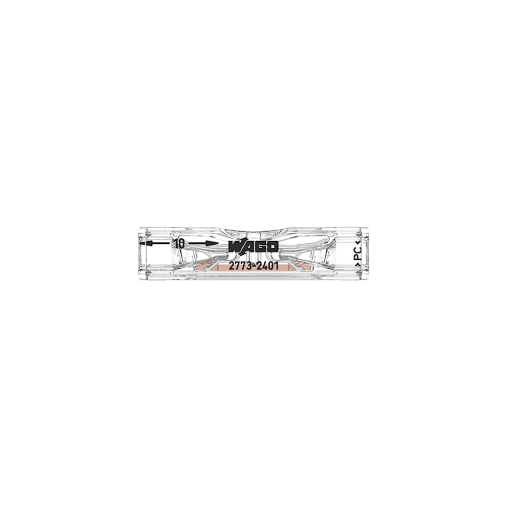 Wago 2773 Series Inline Connectors (100 pieces) 2773-2401