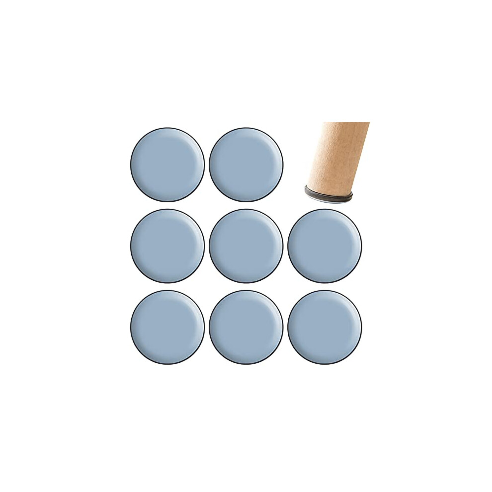 8 Pcs Furniture Sliders And Gliders Yutou Ã 30 Mm Round Shaped Self -Adhesive Chair Leg Sliders Ptfe Teflon Furniture Glides Furniture Sliders For 632770459513