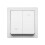746805 Standard Extra Flat Electric Wall Switch for Two-Way/Wireless/Wall Socket/Blok-Inter/Roller Blind White 33 3