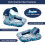 Zero Gravity Chair with Canopy Removable Canopy Fixed Seat 42inx40in Blue Ferm Print - Cool Mesh 3