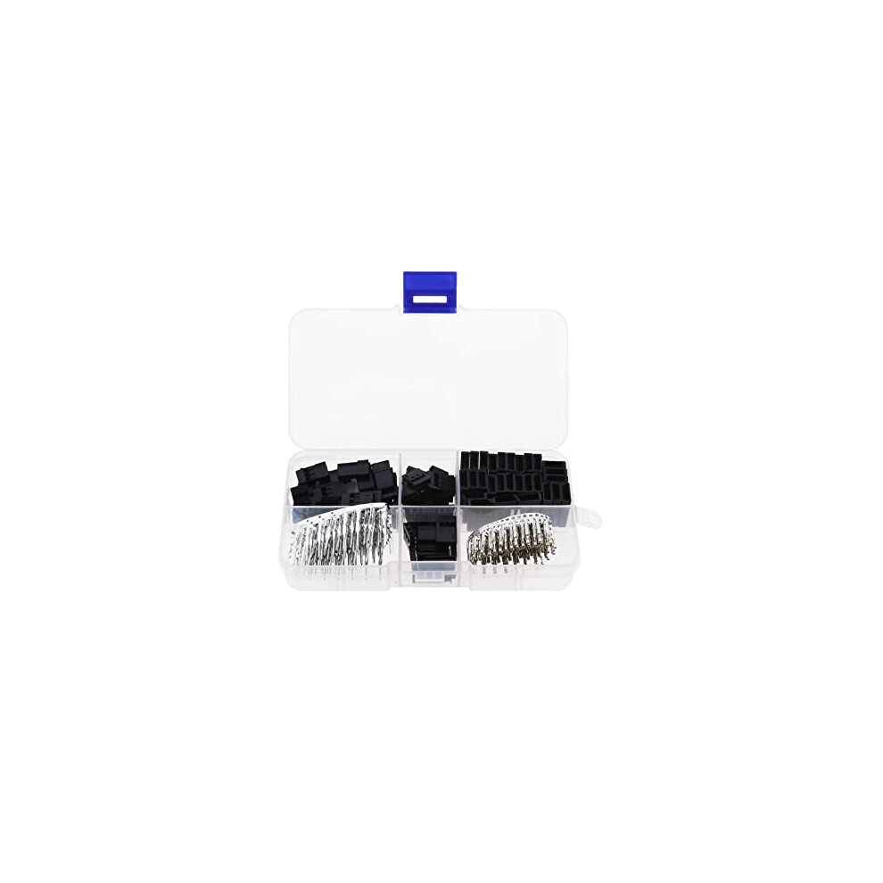 270Pcs Servo Plug Male Female Connector Crimp Pin Compatible With Futaba Compatible With Jr Connectors Servo Cable Wire Connector 4894905029466