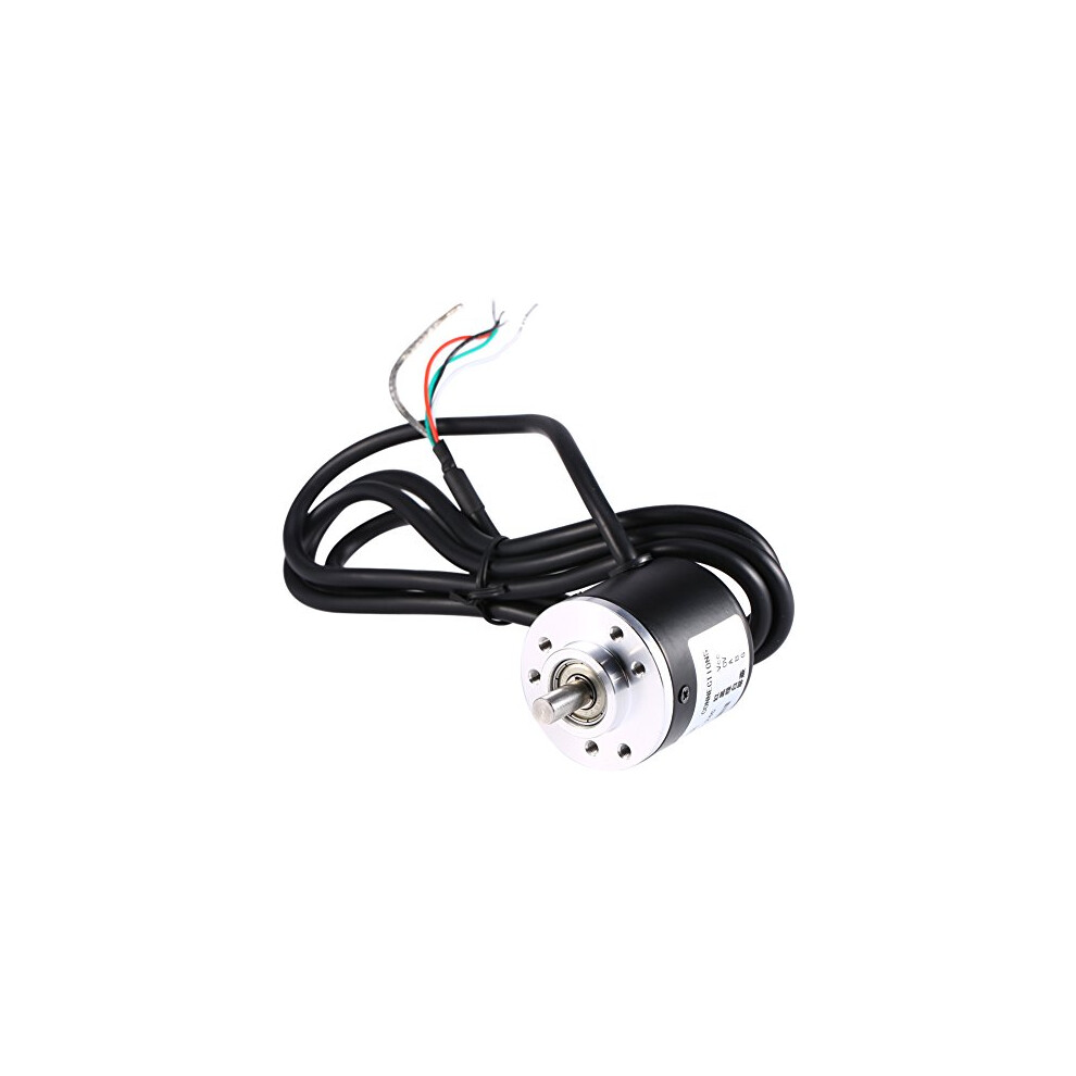 600P/R Incremental Rotary Encoder,2-Phases Photoelectric Encoder 5V-24V,Shaft 6Mm Encoder Wide Voltage Power Supplies 738674107212