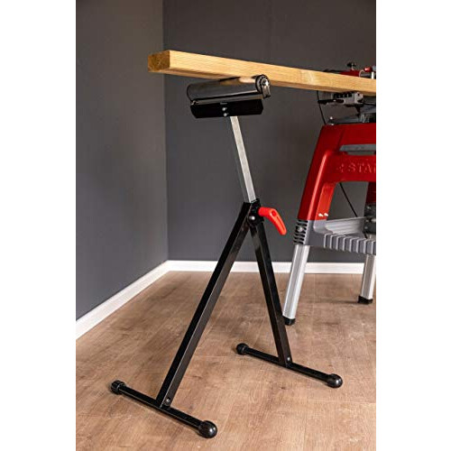 Folding Roller Support Stand with HIGH-Quality Guide Roller, Adjustable Height 680-1100MM 2