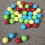 60Pcs Game Replacement Marbles Balls Compatible with Hungry Hungry Hippos 4