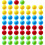 60Pcs Game Replacement Marbles Balls Compatible with Hungry Hungry Hippos 1