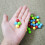 60Pcs Game Replacement Marbles Balls Compatible with Hungry Hungry Hippos 2
