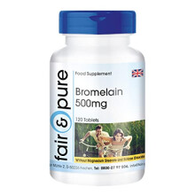 Fair & Pure - Bromelain 500mg - Vegan - 120 Tablets