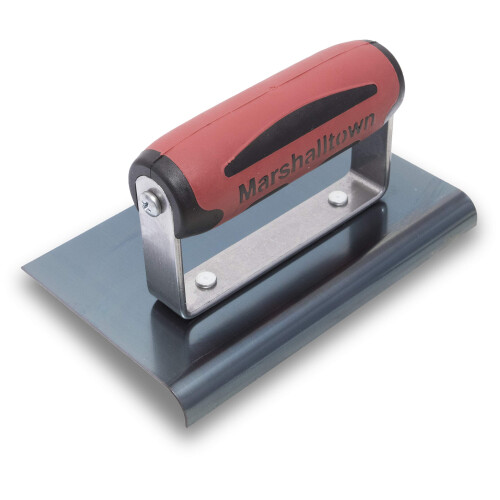 Marshalltown Concrete Edger 6 X 4 Blue Steel 3/8R 1/2L Handle