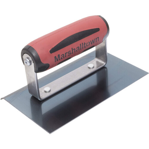 Marshalltown Concrete Edger 6 X 4 Blue Steel 3/8R 1/2L Handle 1