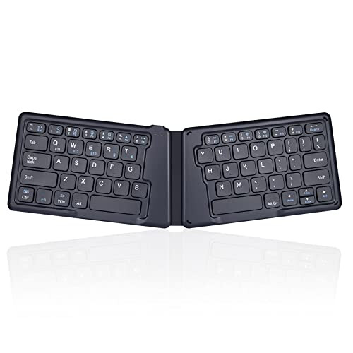 PERIBOARD-805 Ergo, Wireless Foldable Ergonomic Bluetooth Keyboard ...