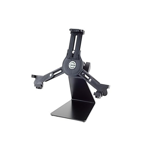 Supporto per tablet - K&amp;M - 19792 - Plastica - Acciaio - Nero