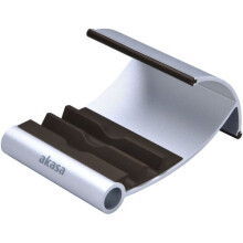 Soporte para tableta - AKASA - Leo - Aluminio - Marrón - Importación Reino Unido