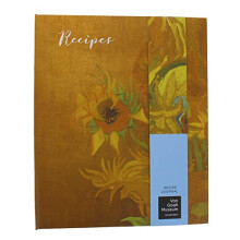 Van Gogh Recipe Journal | Gifts for her | Recipe Binder | Office Stationery | Birthday Presents for Women | Recipe Book for own Recipes | Gift for
