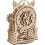 Holzmodell: Vintage-Wecker 1