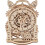 Holzmodell: Vintage-Wecker 2