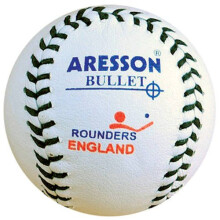 Bullet Rounders England Game Leather Competition Match Ball White