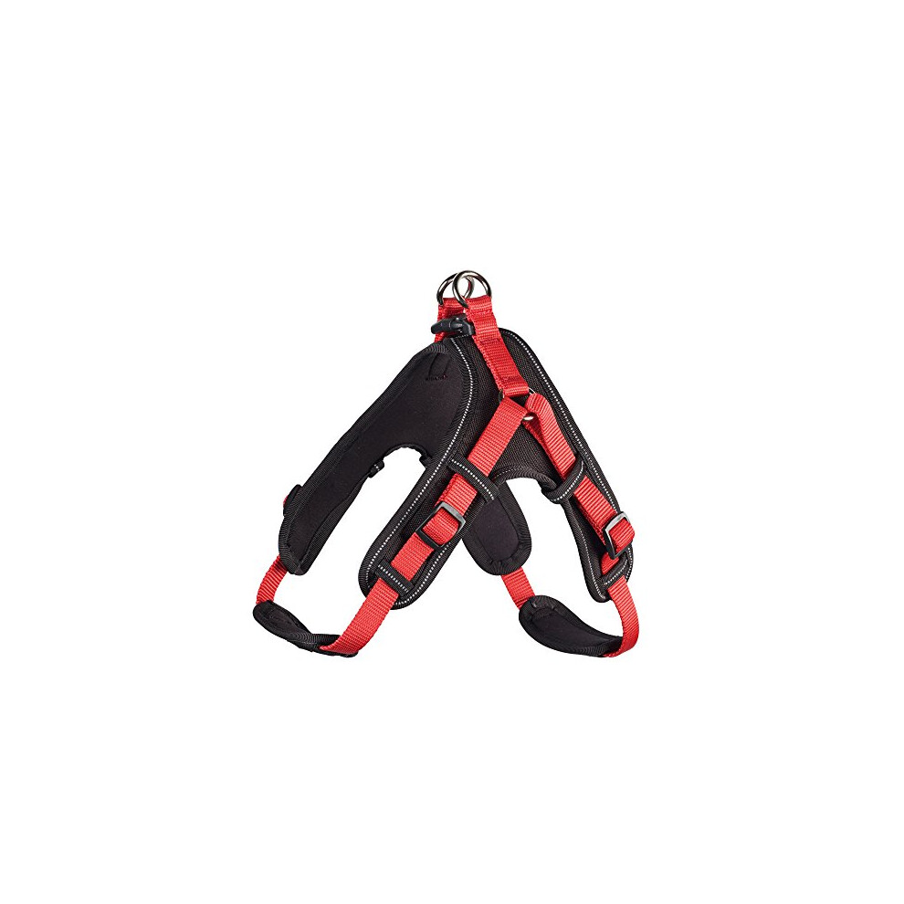 Vario Quick Neoprene Harness, Medium, 55-70 cm, 15 mm, Red/Black