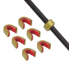 Archery Bow String Nocking Points Strings Nock Sets Brass Buckle Clip Knocks (6pcs/pack)