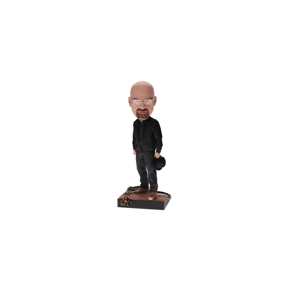 Breaking Bad Walter White Bobblehead, Premium Polyresin Lifelike Figure, Unique Serial Number, Exquisite Detail