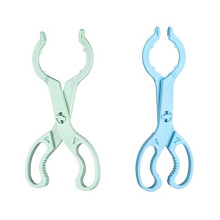 2 Pcs Non Slip Nursing Hot Bottle Nipple Pacifier Tong Silicone Baby Safety Bottle Holder Skidproof Infant Bottle Clip for Anti Scald
