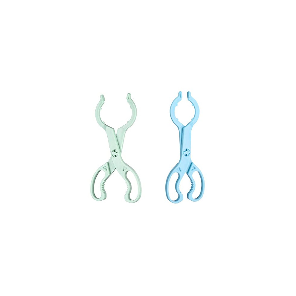 2 Pcs Non Slip Nursing Hot Bottle Nipple Pacifier Tong Silicone Baby Safety Bottle Holder Skidproof Infant Bottle Clip For Anti Scald Zhonglefa