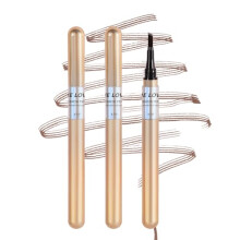 2pcs Eyebrow Pen, 3d Waterproof Eye Brow Pencil 4 Fork Tip Pen, Creates Natural Looking, Sweatproof (Dark Brown)