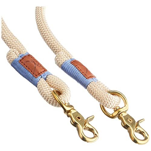 Hunter Adjustable leash Sansibar Rantum, 12/200 Rope, tan 2